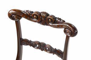 An Exceptional Set of Eleven George IV Rosewood Dining Chairs by Gillows