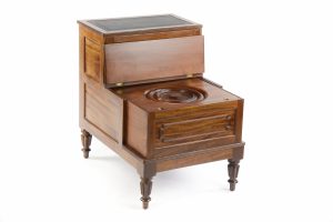 A George IV Mahogany Stepped Commode, Attributed to Gillows of Lancaster
