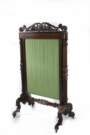 A William IV Mahogany Fire-Screen Attributed to Gillows