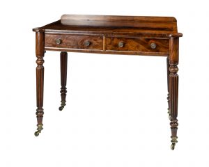 A 19th Century Figured Mahogany Side Table Attributed to Gillows