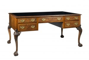 An Early 20th Century Walnut Desk by Waring and Gillow